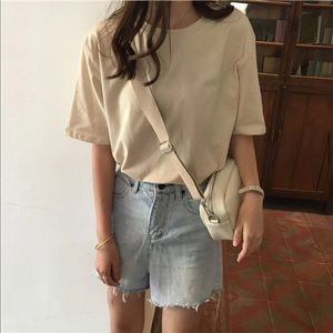 monroll - Crew-Neck Short-Sleeve T-Shirt (Medium)